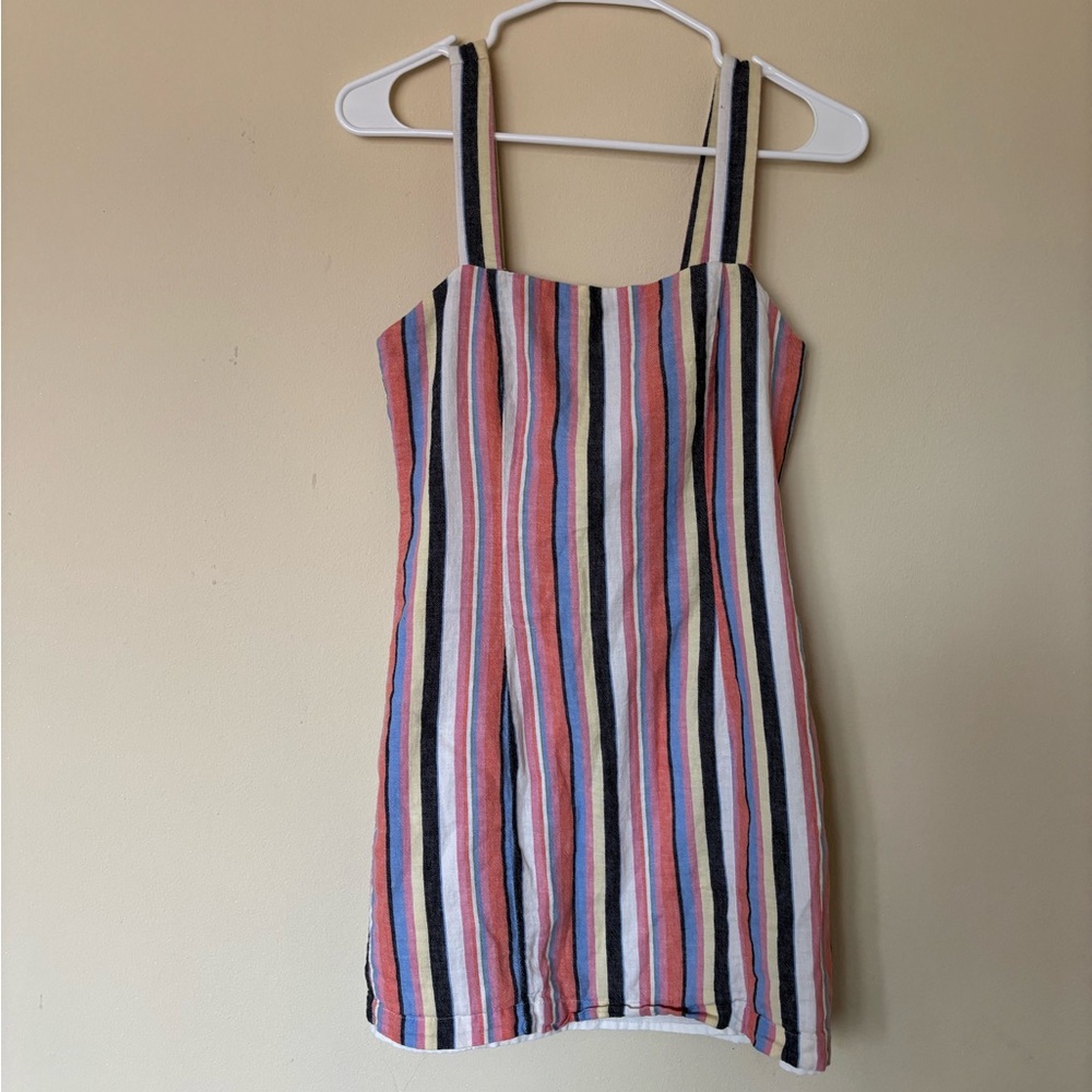 Forever 21 Pastel Striped Dress